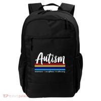 Autism Awareness Acceptance Advocacy Backpack thumb 0