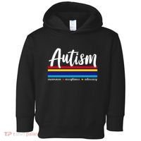 Autism Awareness Acceptance Advocacy Toddler Hoodie thumb 0