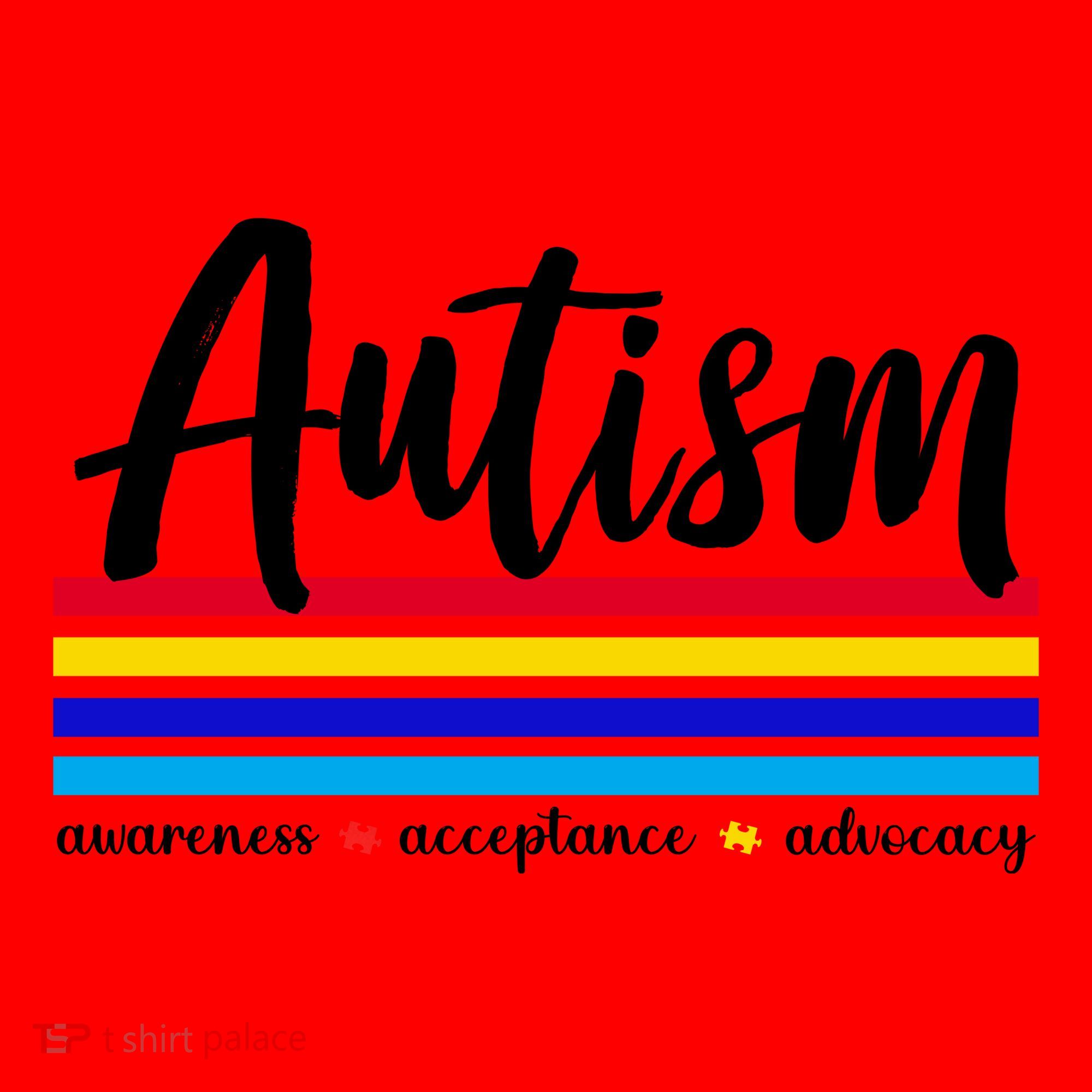 Autism Awareness Acceptance Advocacy Santa Hat