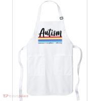 Autism Awareness Acceptance Advocacy Apron thumb 0