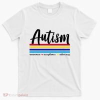 Autism Awareness Acceptance Advocacy T-Shirt thumb 0