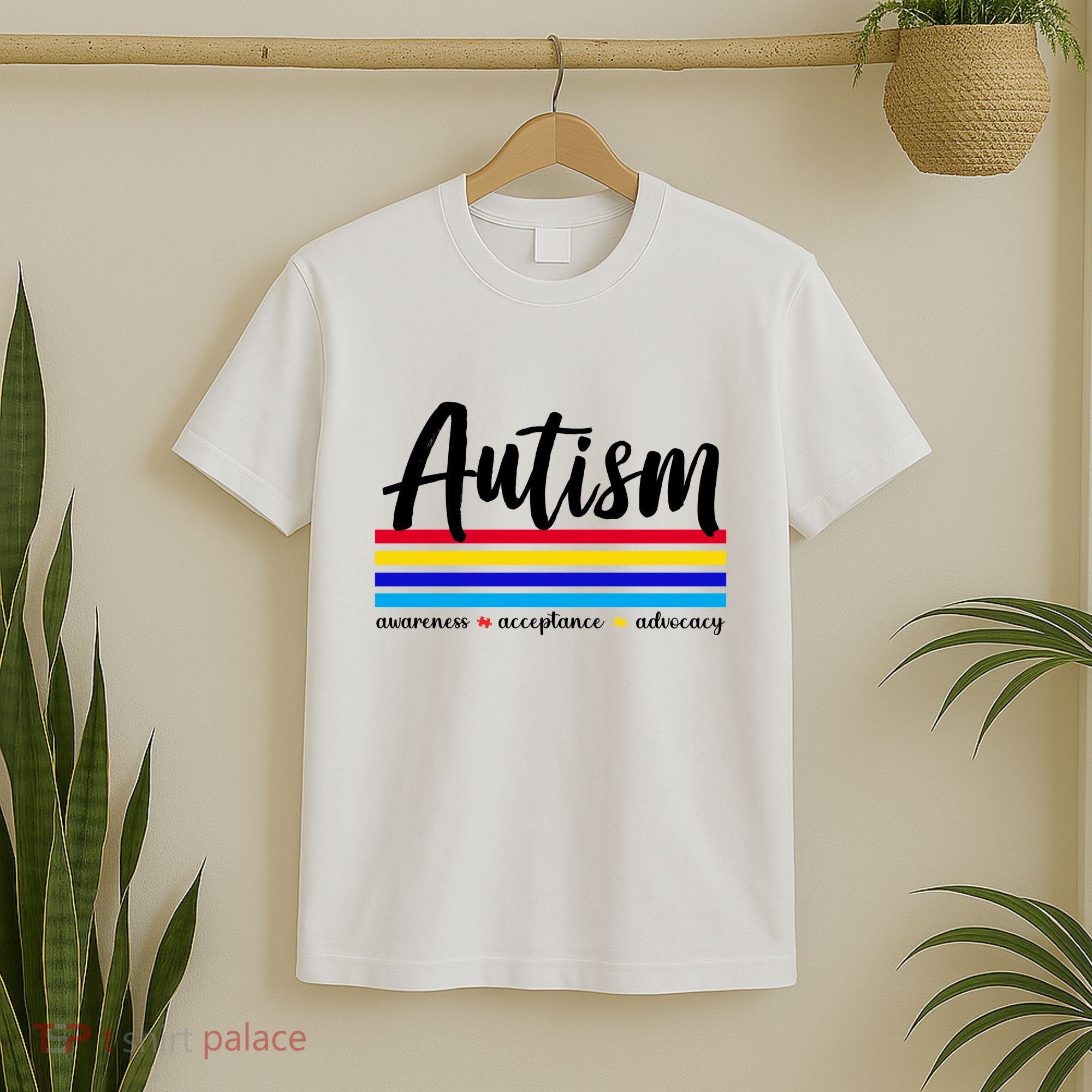 Autism Awareness Acceptance Advocacy T-Shirt