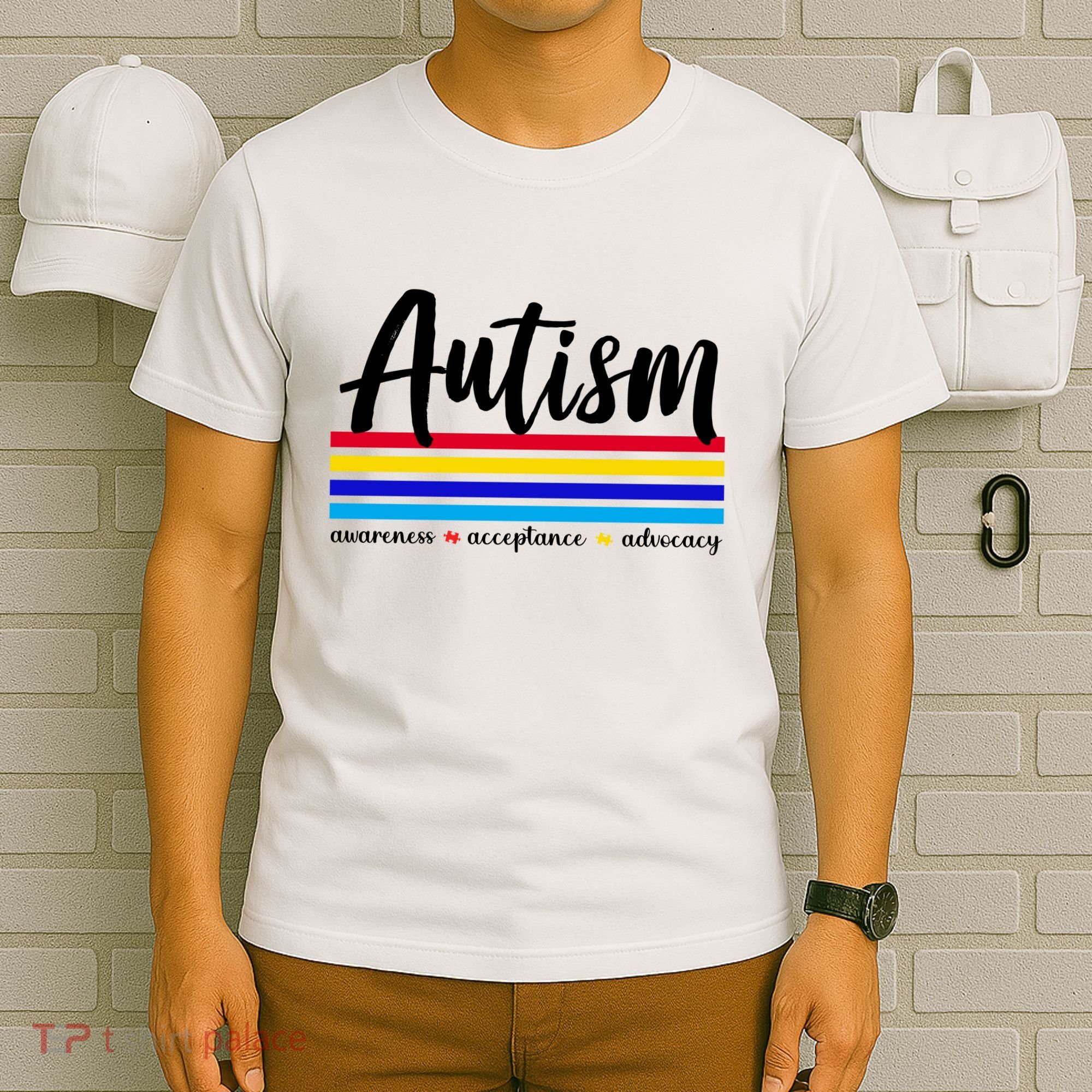 Autism Awareness Acceptance Advocacy T-Shirt