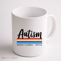 Autism Awareness Acceptance Advocacy Coffee Mug thumb 1