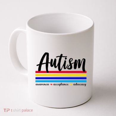 Autism Awareness Acceptance Advocacy Coffee Mug