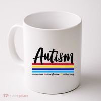 Autism Awareness Acceptance Advocacy Coffee Mug thumb 0