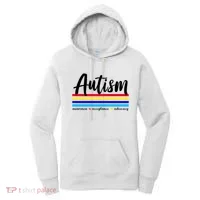 Autism Awareness Acceptance Advocacy Women's Hoodie thumb 0