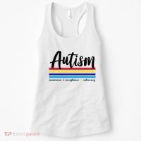 Autism Awareness Acceptance Advocacy Women's Tank Top thumb 0