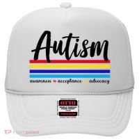 Autism Awareness Acceptance Advocacy Hat thumb 0