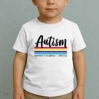 Autism Awareness Acceptance Advocacy Toddler T-Shirt thumb 2