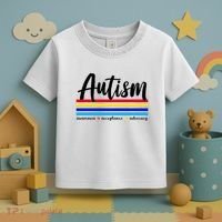 Autism Awareness Acceptance Advocacy Toddler T-Shirt thumb 3