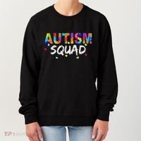 Autism Awareness Autism Squad Support Team Women's Sweatshirt thumb 0