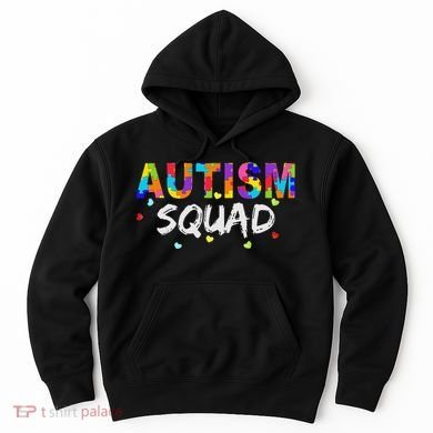 Autism Awareness Autism Squad Support Team Hoodie