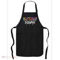 Autism Awareness Autism Squad Support Team Apron thumb 0