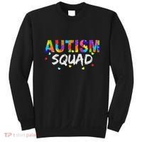 Autism Awareness Autism Squad Support Team Sweatshirt thumb 0