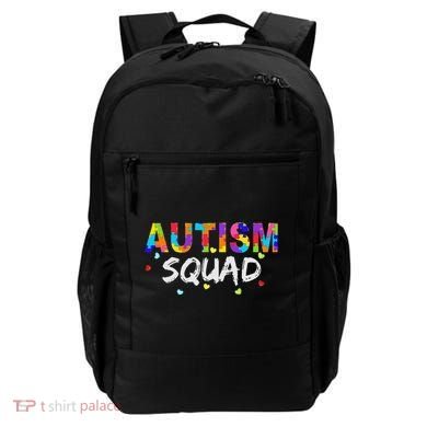 Autism Awareness Autism Squad Support Team Backpack