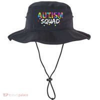Autism Awareness Autism Squad Support Team Bucket Hat thumb 0