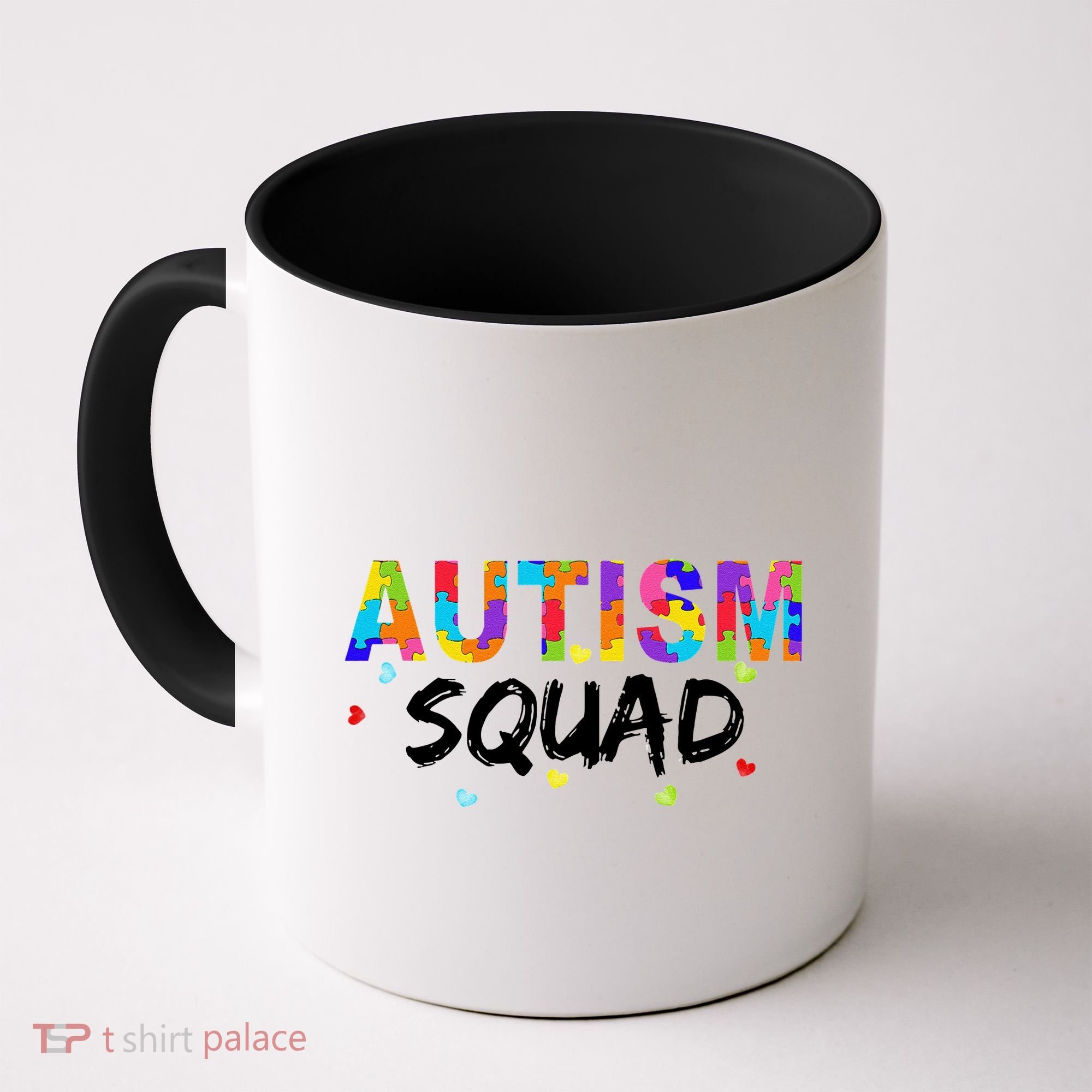 Autism Awareness Autism Squad Support Team Coffee Mug