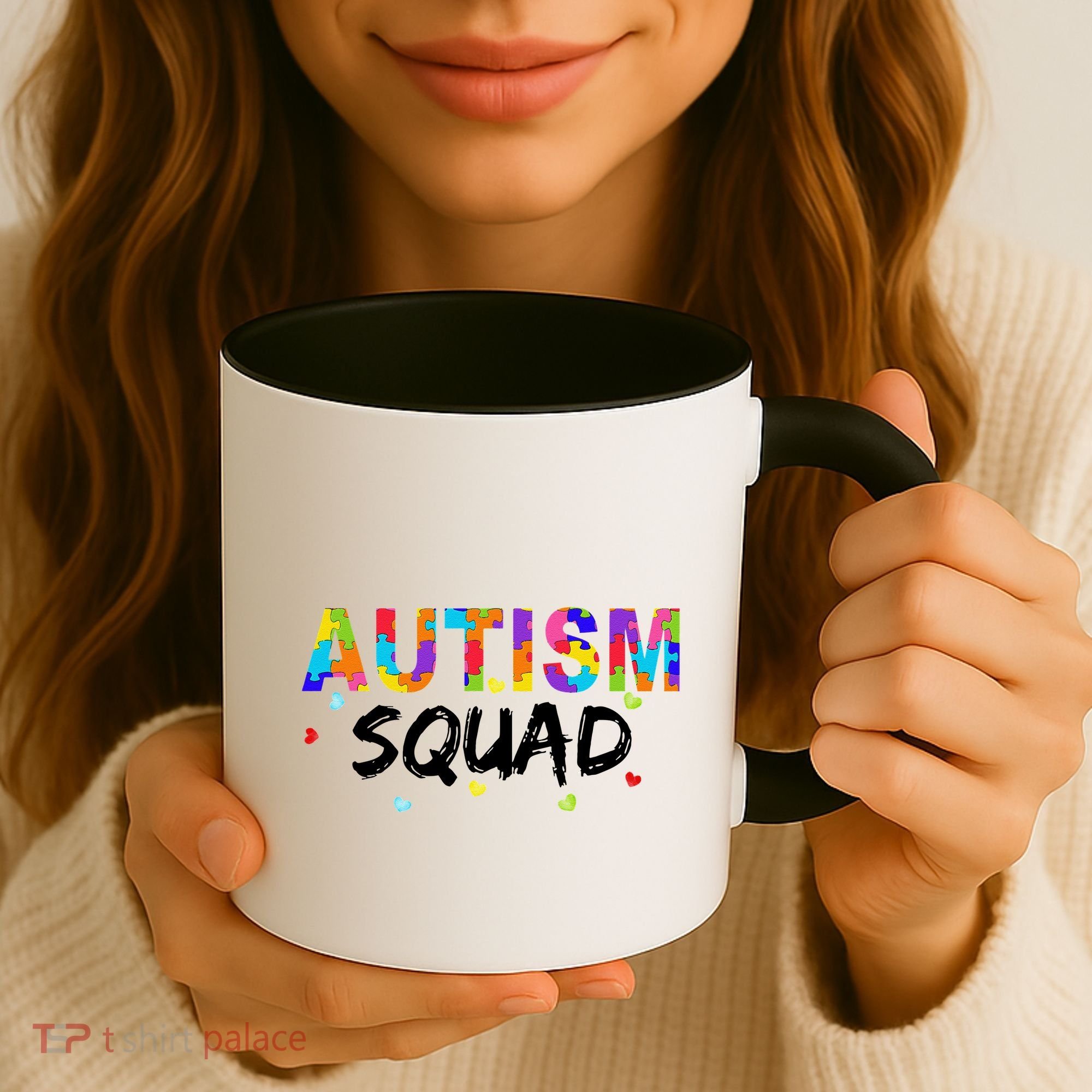 Autism Awareness Autism Squad Support Team Coffee Mug