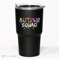 Autism Awareness Autism Squad Support Team Tumbler thumb 0