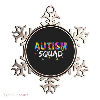 Autism Awareness Autism Squad Support Team Ornament