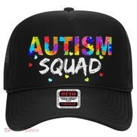 Autism Awareness Autism Squad Support Team Hat thumb 0