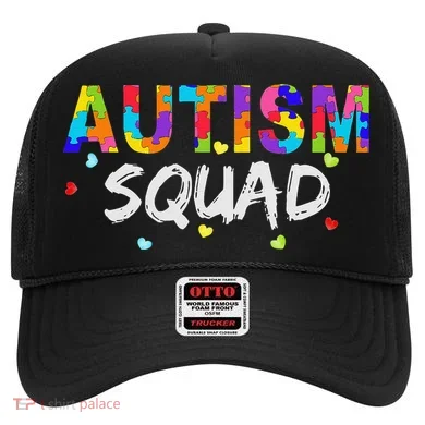 Autism Awareness Autism Squad Support Team Hat