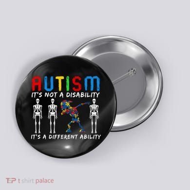Autism Awareness Button