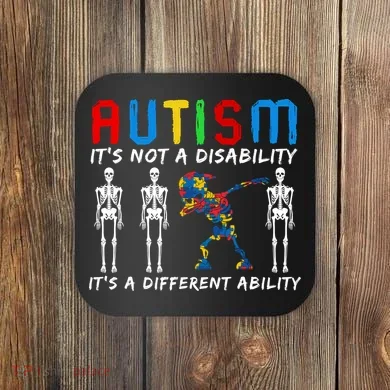 Autism Awareness Coaster