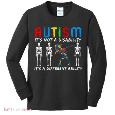 Autism Awareness Kids Long Sleeve Shirt