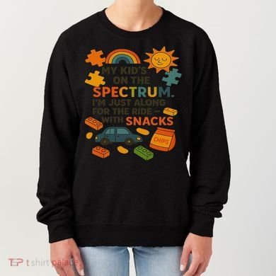 Autism Awareness Acceptance Spectrum Women's Sweatshirt