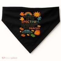 Autism Awareness Acceptance Spectrum USA-Made Doggie Bandana thumb 0