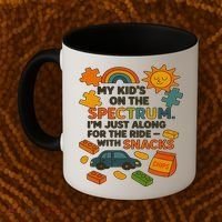 Autism Awareness Acceptance Spectrum Coffee Mug thumb 2