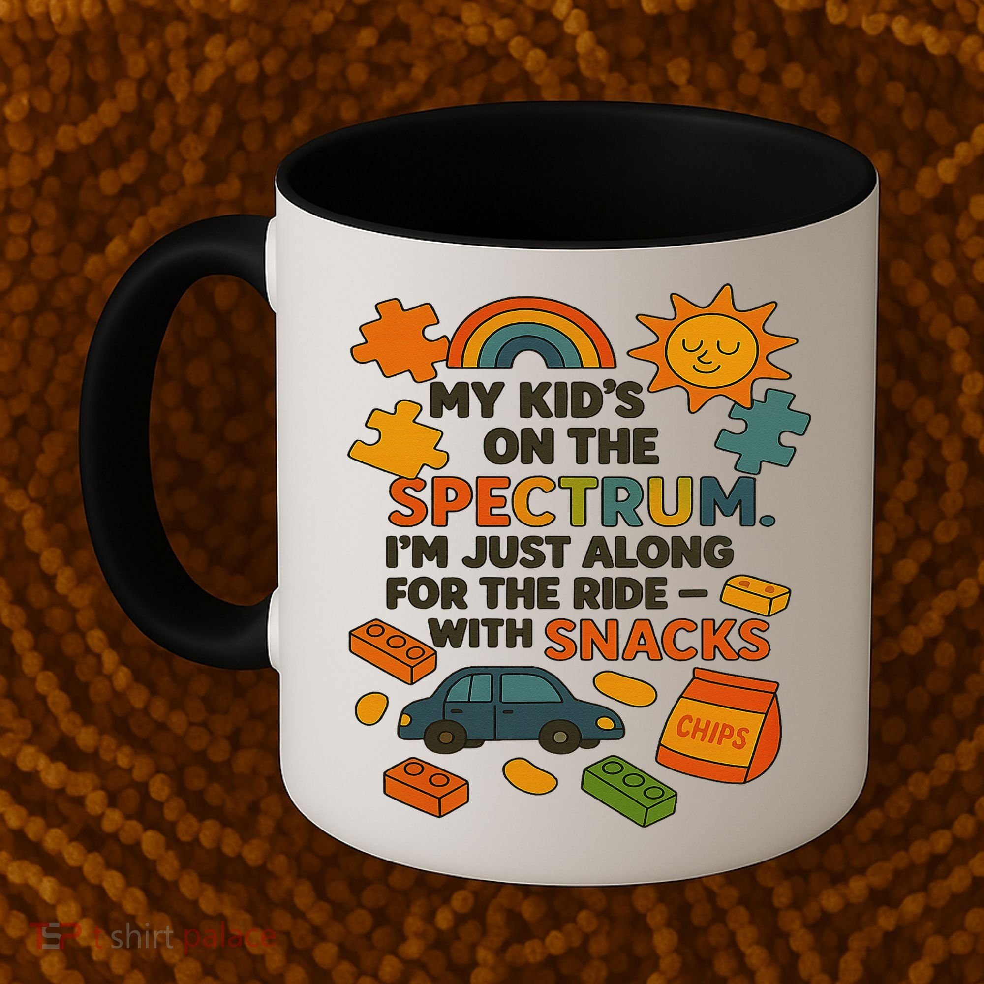 Autism Awareness Acceptance Spectrum Coffee Mug