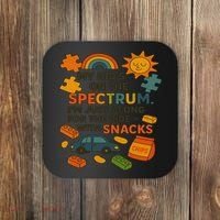 Autism Awareness Acceptance Spectrum Coaster thumb 0