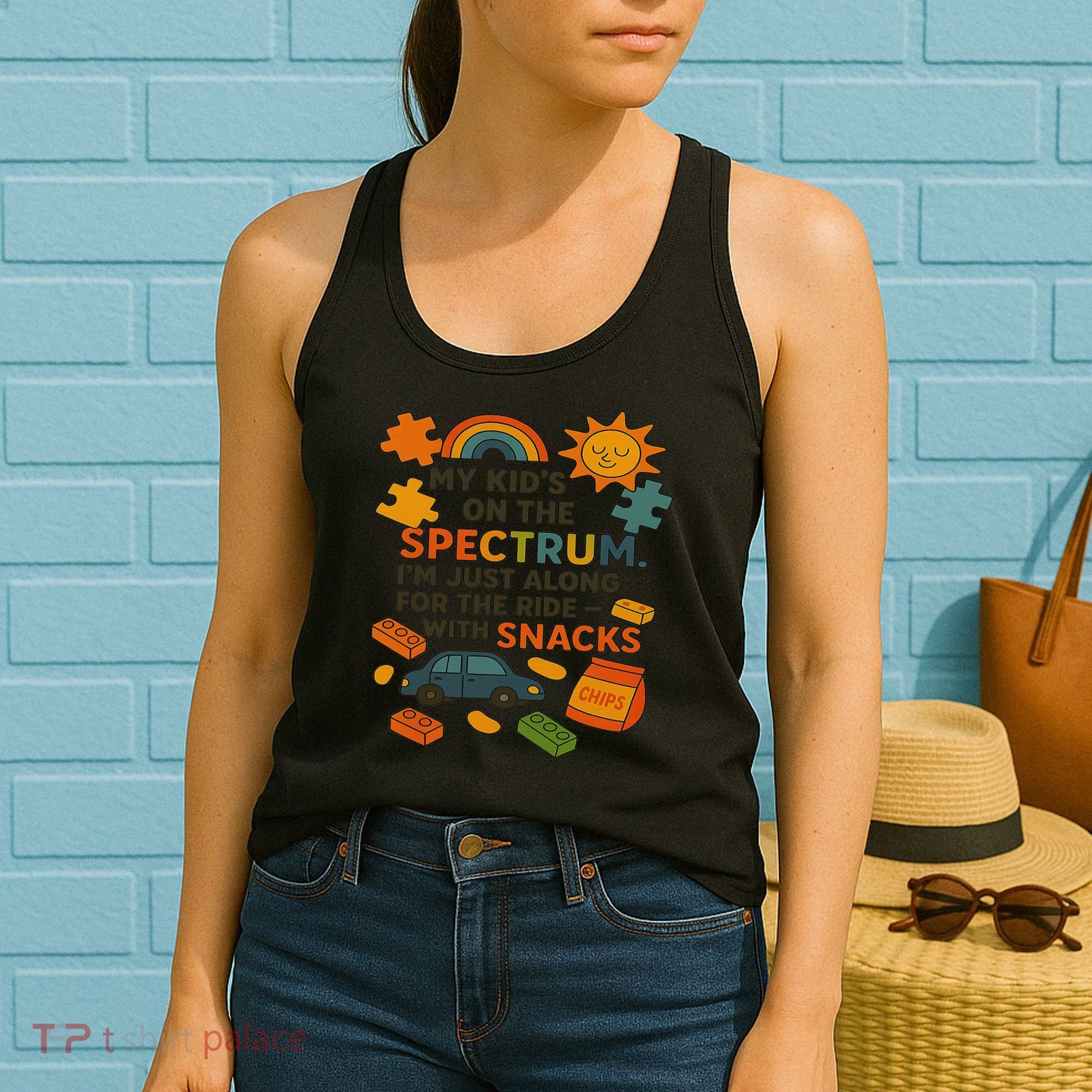 Autism Awareness Acceptance Spectrum Women's Tank Top