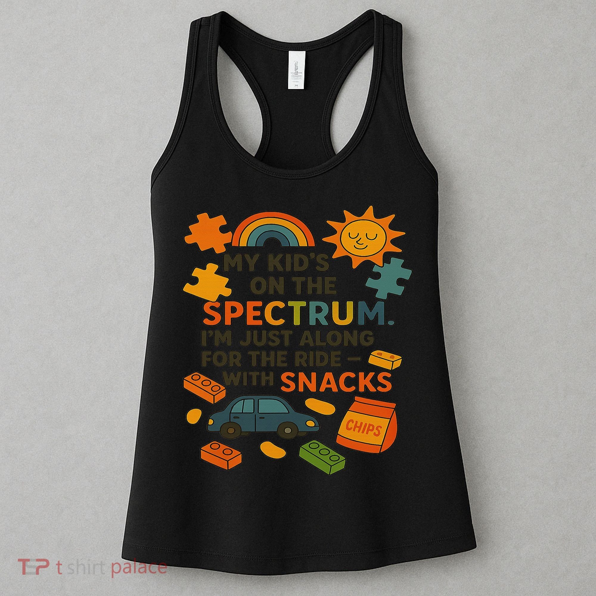 Autism Awareness Acceptance Spectrum Women's Tank Top