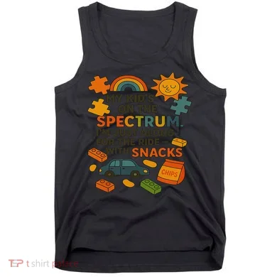 Autism Awareness Acceptance Spectrum Tank Top
