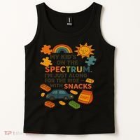 Autism Awareness Acceptance Spectrum Tank Top thumb 2