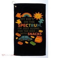 Autism Awareness Acceptance Spectrum Golf Towel thumb 0