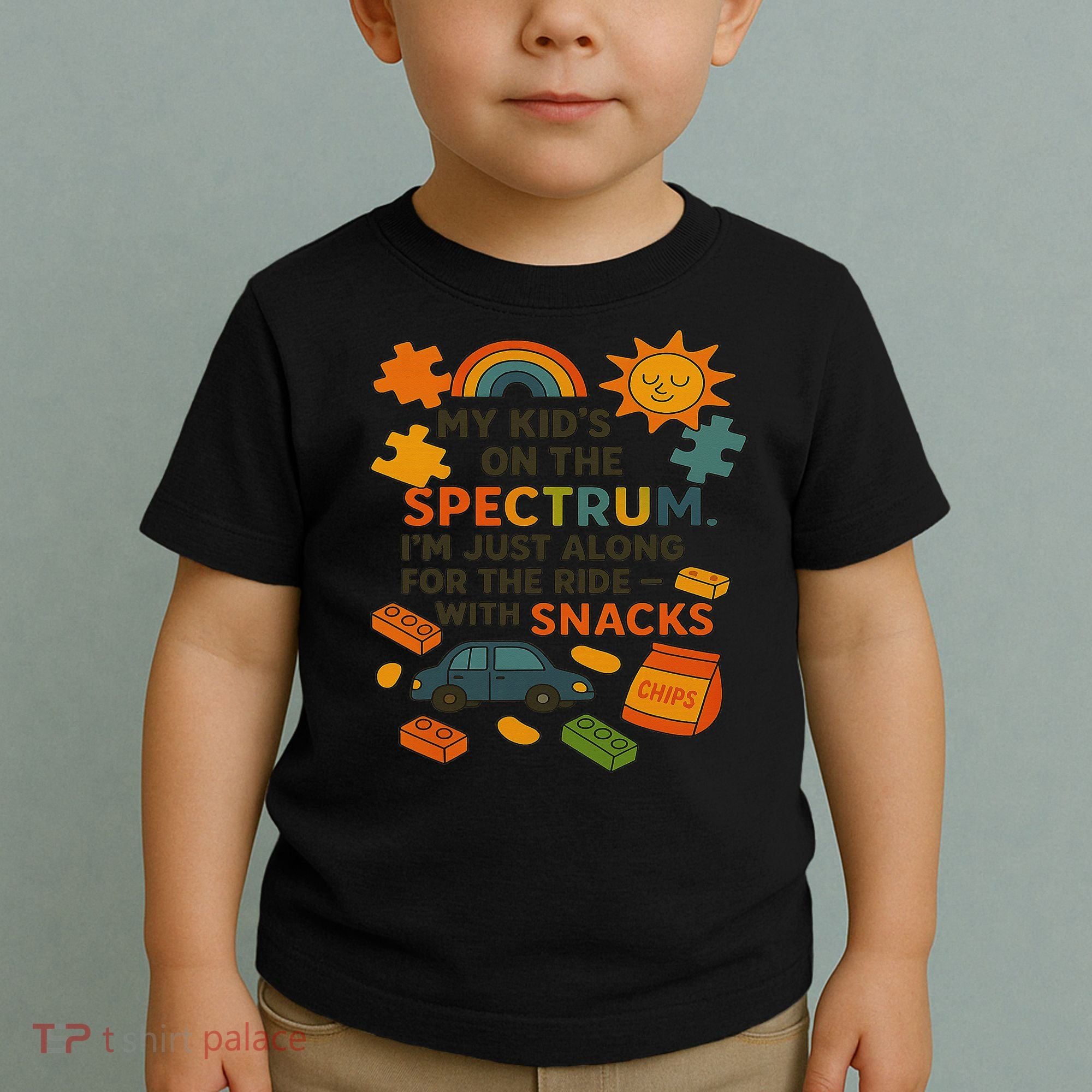 Autism Awareness Acceptance Spectrum Toddler T-Shirt