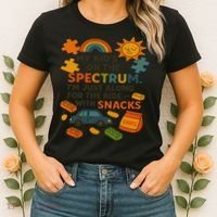 Autism Awareness Acceptance Spectrum Women's T-Shirt thumb 2