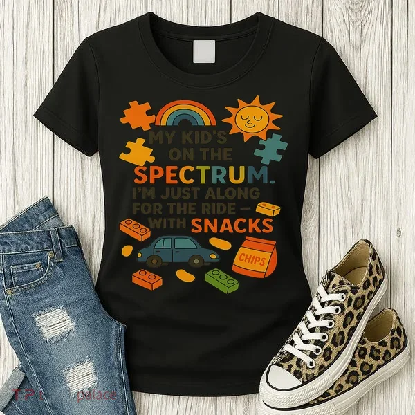 Autism Awareness Acceptance Spectrum Women's T-Shirt
