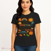 Autism Awareness Acceptance Spectrum Women's T-Shirt thumb 4