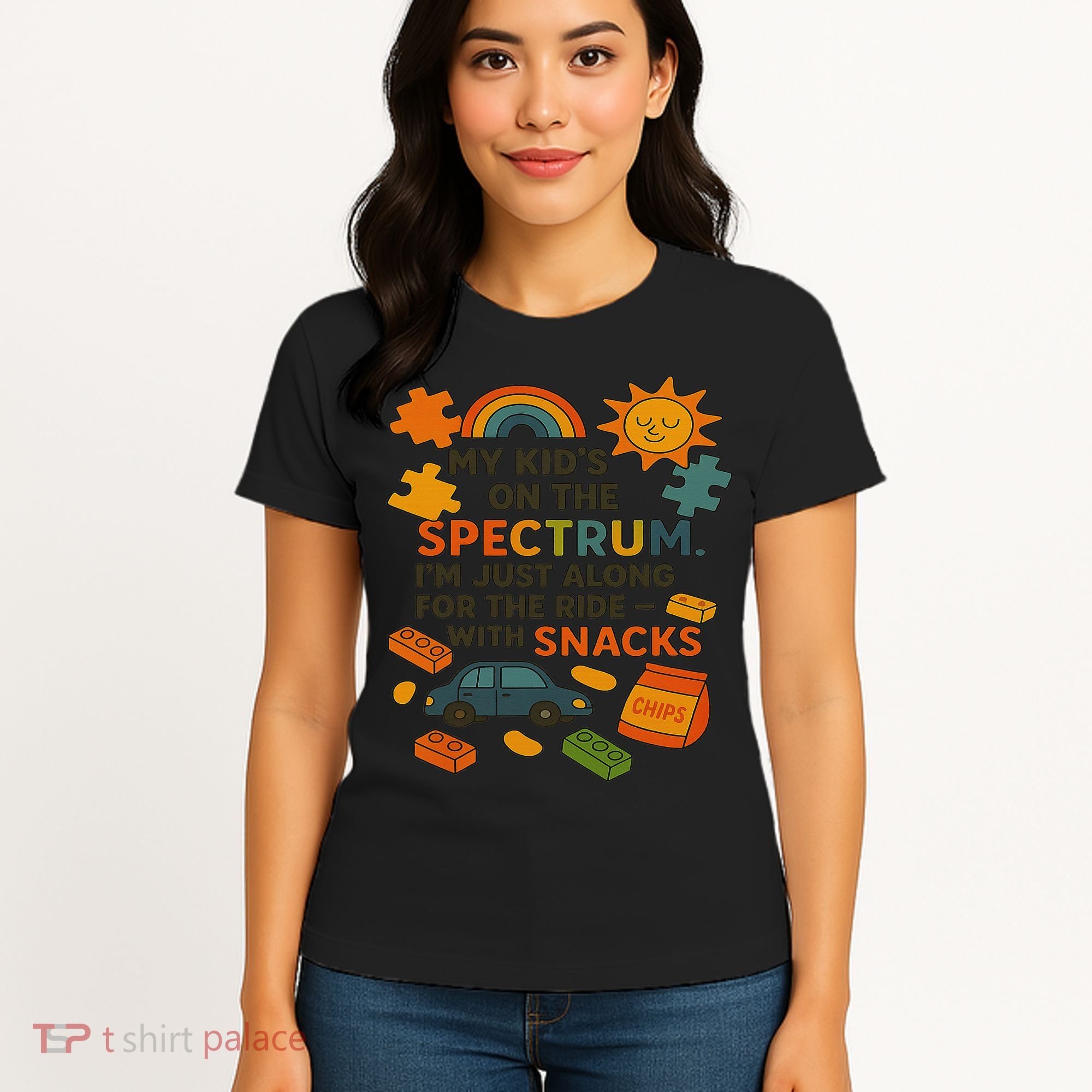 Autism Awareness Acceptance Spectrum Women's T-Shirt