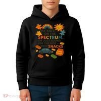 Autism Awareness Acceptance Spectrum Kids Hoodie thumb 4