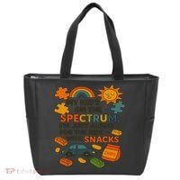 Autism Awareness Acceptance Spectrum Tote Bag thumb 0