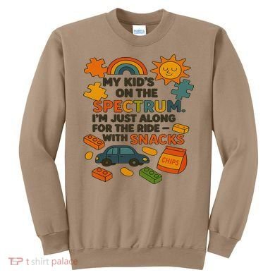 Autism Awareness Acceptance Spectrum Sweatshirt