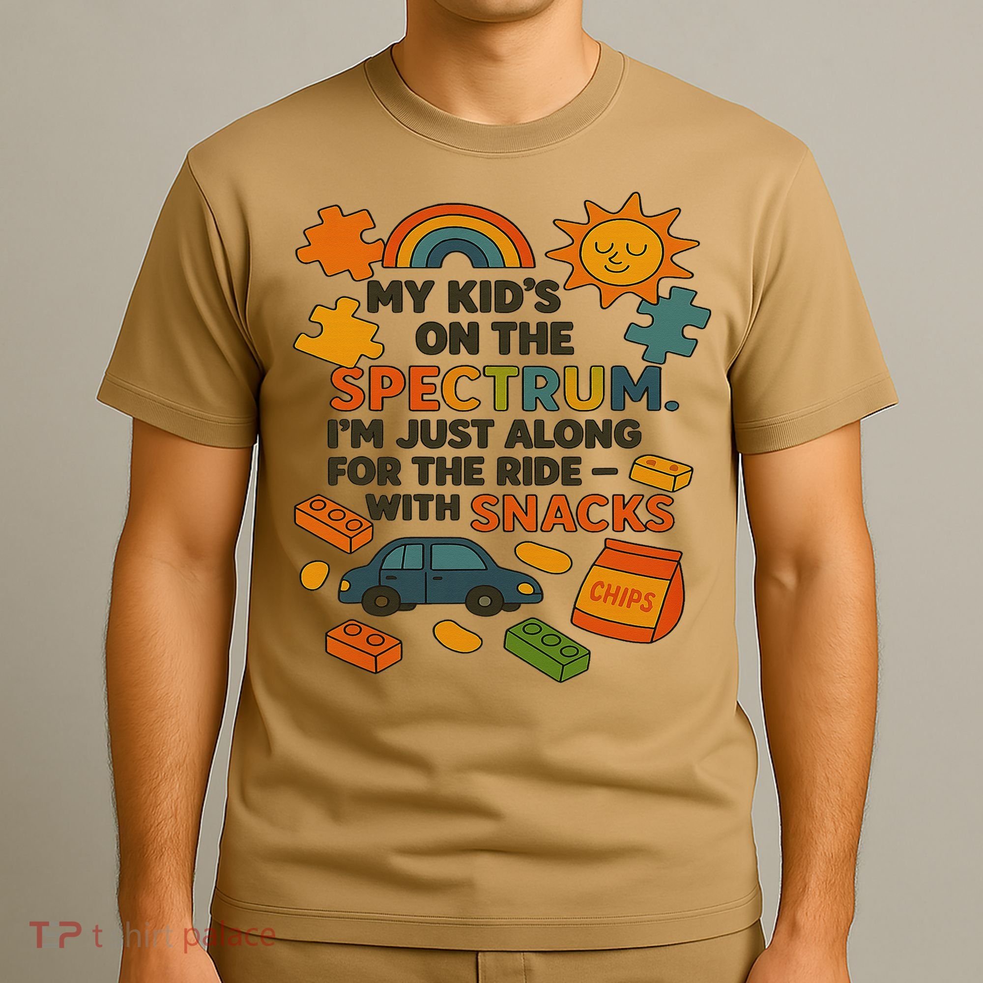 Autism Awareness Acceptance Spectrum T-Shirt