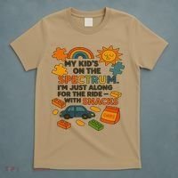 Autism Awareness Acceptance Spectrum T-Shirt thumb 5